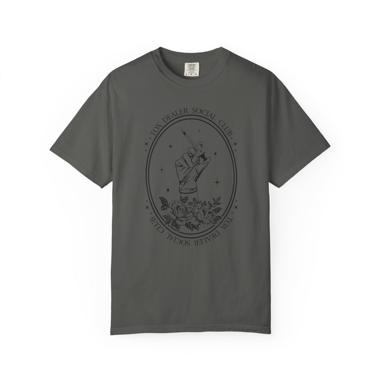 Tox Social Club Graphic T-Shirt — Floral Tarot Illustration