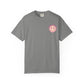 Hair Stylist Smiley T-Shirt — Pink Leopard Smiley Tee for Hairdressers