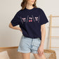 Injector & Cherry Design T-Shirt — Cute Pink Bows & Cherries Injector Tee