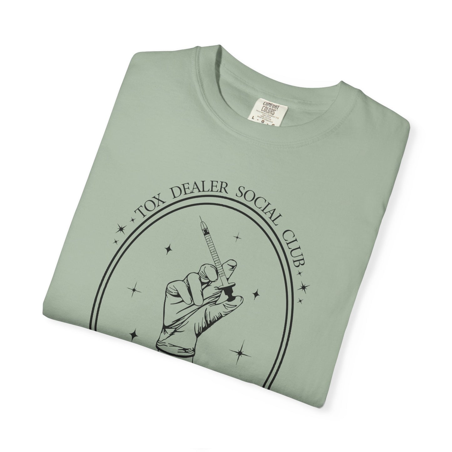 Tox Social Club Graphic T-Shirt — Floral Tarot Illustration