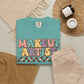 Makeup Artist Retro Graphic T-Shirt