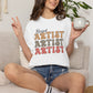 Blessed Artist Vintage-Style T-Shirt