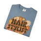 Hair Stylist T-Shirt — Retro Floral ‘Hair Stylist’ Tee