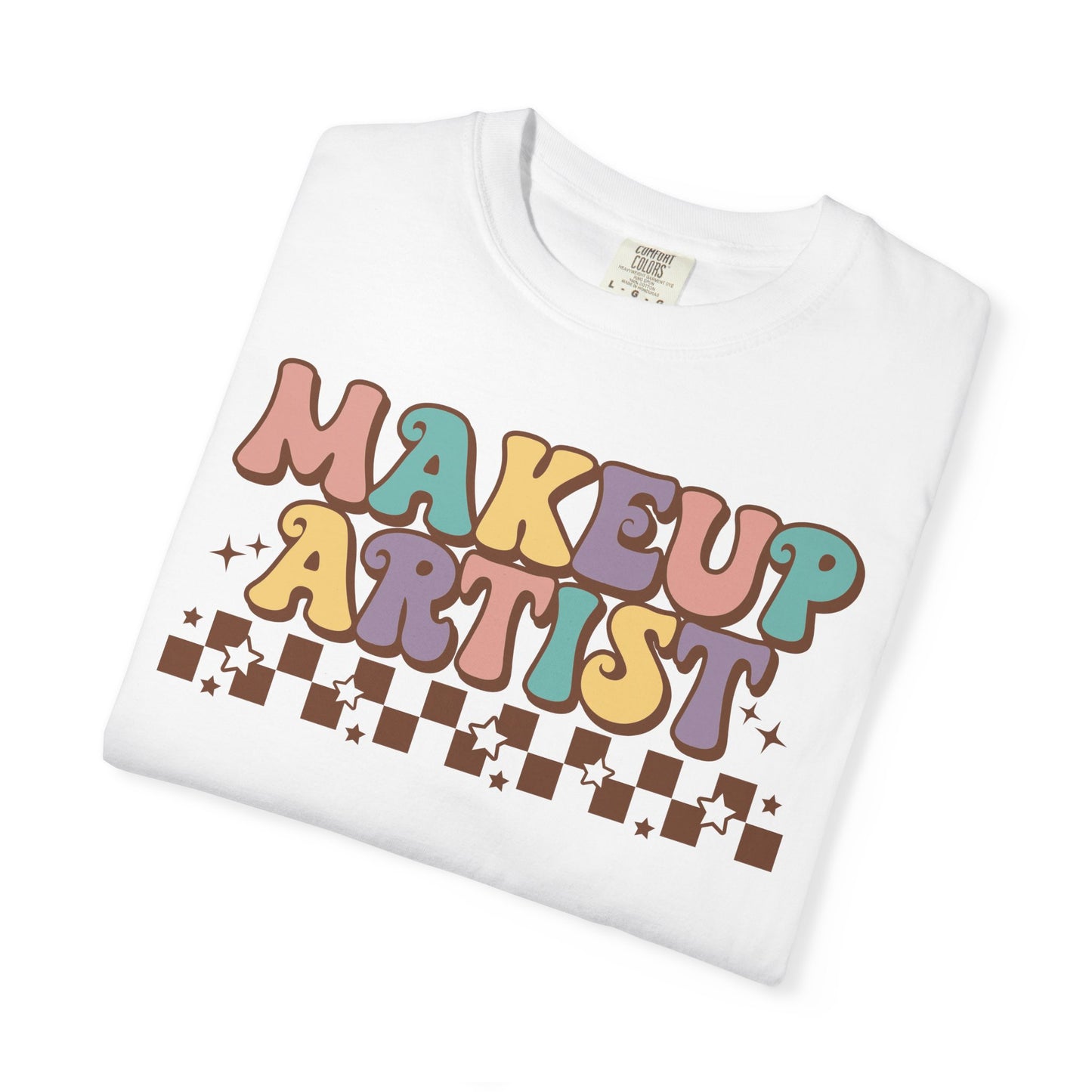 Makeup Artist Retro Graphic T-Shirt