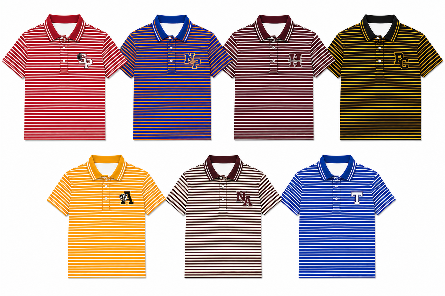 Custom School Spirit Polo