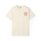 Hair Stylist Smiley T-Shirt — Pink Leopard Smiley Tee for Hairdressers