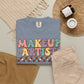 Makeup Artist Retro Graphic T-Shirt
