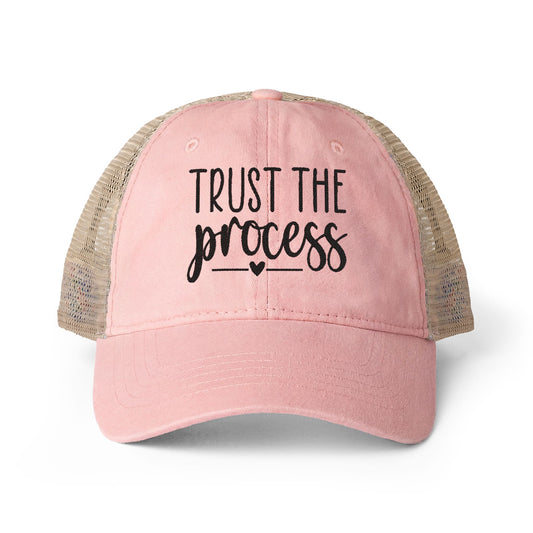 Women's Washed Mesh-Back Cap