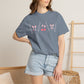 Injector & Cherry Design T-Shirt — Cute Pink Bows & Cherries Injector Tee