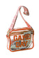 Black Clear PVC GAME DAY Summer Fashion Single Shoulder Bag