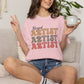 Blessed Artist Vintage-Style T-Shirt