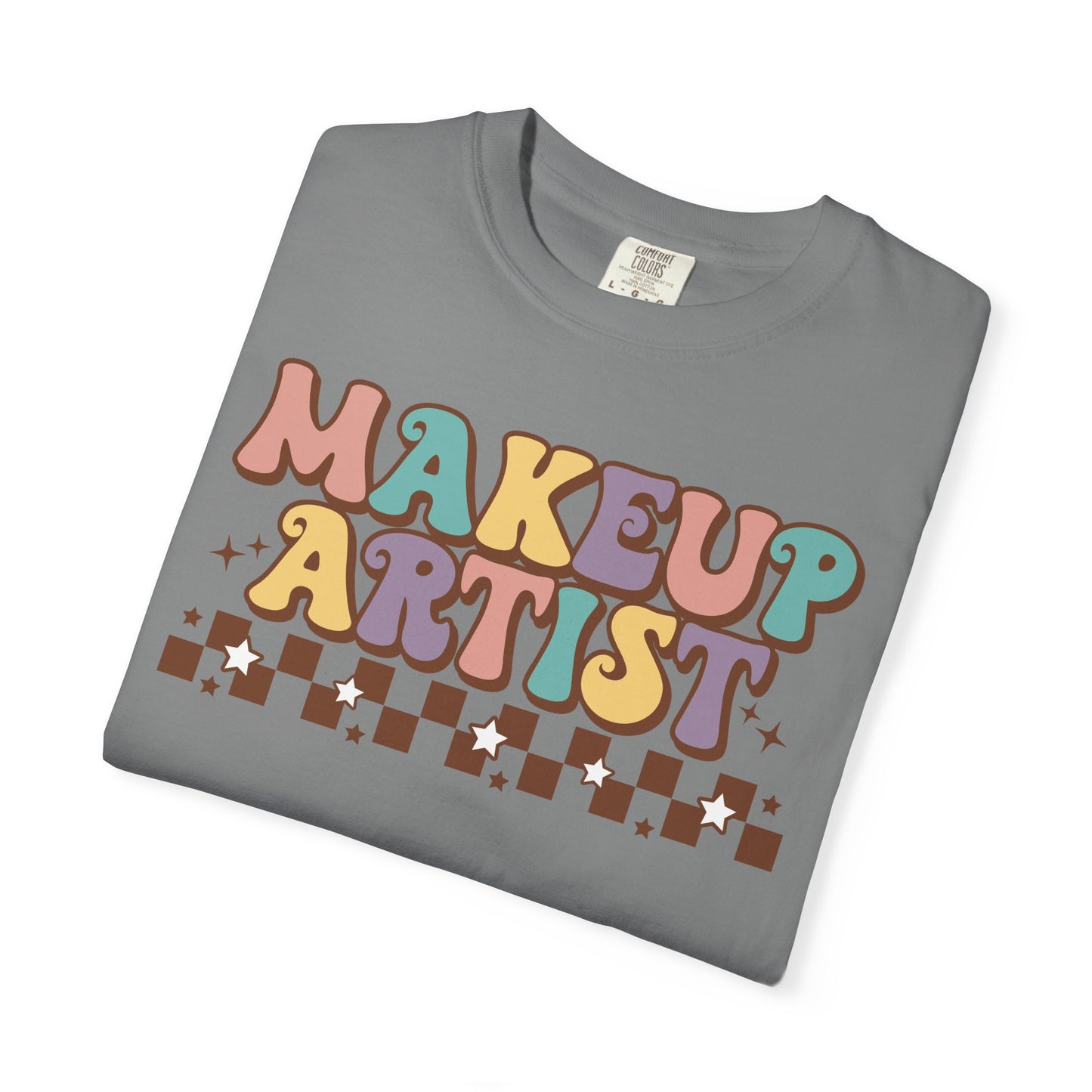 Makeup Artist Retro Graphic T-Shirt
