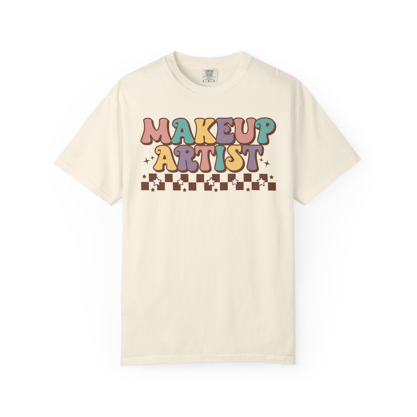 Makeup Artist Retro Graphic T-Shirt