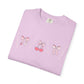 Injector & Cherry Design T-Shirt — Cute Pink Bows & Cherries Injector Tee