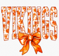 🧡 Vikings Floral Bow Graphic Tee