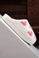 White Mickey Mouse Cartoon Head Pattern Plush House Slippers
