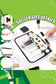 Brown BASEBALL  Chenille Letter Patch Game Day Stadium Clear PVC Cosmetic Bag